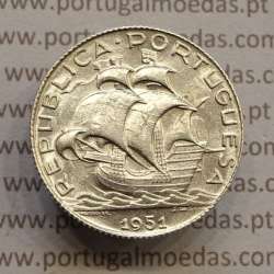Portugal, silver coin 2$50 Escudos 1951, 2-1/2 or 2.5 Escudos 1951 Portuguese Republic, (UNC), World Coins Portugal KM 580 Portugal, silver coin 2$50 Escudos 1951, 2-1/2 or 2.5 Escudos 1951 Portuguese Republic, (UNC), World Coins Portugal KM 580