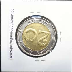 MOEDA DE 20 DINARS BIMETALICA 1993 - ARGÉLIA - KRAUSE WORLD COINS ALGERIA KM 125