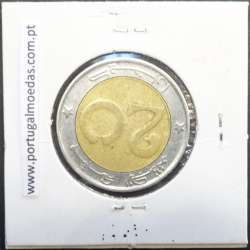 MOEDA DE 20 DINARS BIMETALICA 2005 - ARGÉLIA - KRAUSE WORLD COINS ALGERIA KM 125