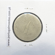 MOEDA DE 1 DINAR CUPRO-NIQUEL - ARGÉLIA - KRAUSE WORLD COINS ALGERIA KM 100