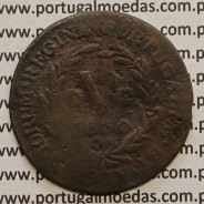 MOEDA V REIS COBRE 1830 - "LONDRES" - D.MARIA II