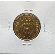 MOEDA DE 1 ESCUDO 1980 LATÃO NÍQUEL - REPÚBLICA DE CABO VERDE - KRAUSE WORLD COINS CAPE VERDE KM17
