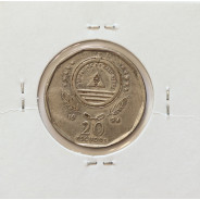 MOEDA DE 20 ESCUDOS 1994 AÇO NIQUELADO - REPÚBLICA DE CABO VERDE - KRAUSE WORLD COINS CAPE VERDE KM30