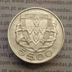 MOEDA 5$00 ESCUDOS "CINCO ESCUDOS" PRATA 1934 (MBC) -  REPÚBLICA PORTUGUESA MOEDA 5$00 ESCUDOS "CINCO ESCUDOS" PRATA 1934 (MBC) -  REPÚBLICA PORTUGUESA