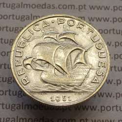 MOEDA 5$00 ESCUDOS "CINCO ESCUDOS" PRATA 1951 (MBC+) -  REPÚBLICA PORTUGUESA MOEDA 5$00 ESCUDOS "CINCO ESCUDOS" PRATA 1951 (MBC+) -  REPÚBLICA PORTUGUESA