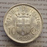 Portugal, commemorative coin 10 Escudos silver 1928 Battle of Ourique, 10$00 silver 1928, (XF/AU), World Coins Portugal KM 579