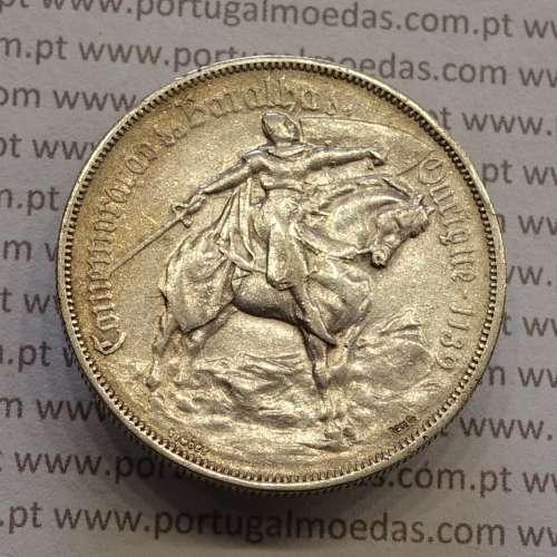 10 Escudos prata 1928 Batalha de Ourique, 10$00 prata 1928,  (MBC+), World Coins Portugal KM 579