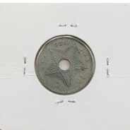 MOEDA DE 10 CENTIMES CUPRO NÍQUEL 1928 - CONGO BELGA - KRAUSE WORLD COINS BELGIAN CONGO KM 18