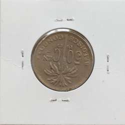 MOEDA DE 10 CENTIMES CUPRO NÍQUEL 1925 - CONGO BELGA - KRAUSE WORLD COINS BELGIAN CONGO KM 23