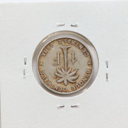 MOEDA DE 1 FRANC ALUMINIO 1960 - CONGO BELGA - KRAUSE WORLD COINS BELGIAN CONGO KM 4