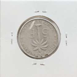 MOEDA DE 5 FRANCS ALUMINIO1958 - CONGO BELGA - KRAUSE WORLD COINS BELGIAN CONGO KM 3