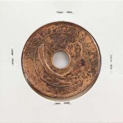 MOEDA DE 10 CENTS BRONZE 1952- ÁFRICA DE ORIENTAL - KRAUSE WORLD COINS EAST AFRICA KM 34