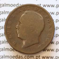 MOEDA 10 RÉIS BRONZE (X RÉIS) 1883 (BC) - REI D. LUIS I - WORLD COINS PORTUGAL KM526