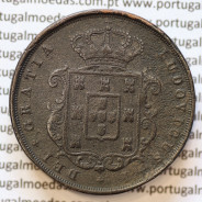 MOEDA 20 RÉIS COBRE ( XX RÉIS ) 1873 (BC) - REI D. LUIS I - WORLD COINS PORTUGAL KM515