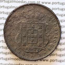 MOEDA 20 RÉIS COBRE ( XX RÉIS ) 1873 (BC) - REI D. LUIS I - WORLD COINS PORTUGAL KM515