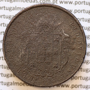 MOEDA 20 RÉIS COBRE ( XX RÉIS ) 1873 (BC-) - REI D. LUIS I - WORLD COINS PORTUGAL KM515