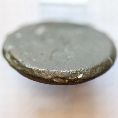 MOEDA ASSE “AS” BRONZE DA REPÚBLICA ROMANA FAMÍLIA “AFRANIA” (ANO 150 a.C.) “SPURIUS AFRANIUS” LEGENDA ( S AFRA / ROMA )