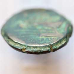 MOEDA ASSE “AS” BRONZE DA REPÚBLICA ROMANA FAMÍLIA “ATILIA” (ANO 148 a.C.) “M. ATILIUS SARANUS” LEGENDA (M ATILI / ROMA) MOEDA ASSE “AS” BRONZE DA REPÚBLICA ROMANA FAMÍLIA “ATILIA” (ANO 148 a.C.) “M. ATILIUS SARANUS” LEGENDA (M ATILI / ROMA)