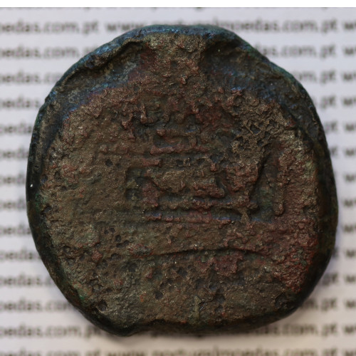 MOEDA ASSE “AS” BRONZE DA REPÚBLICA ROMANA (ANO 211 a.C. A 158 a.C.)