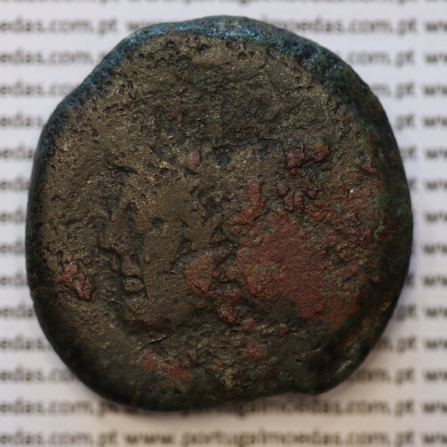 MOEDA ASSE “AS” BRONZE DA REPÚBLICA ROMANA (ANO 211 a.C. A 158 a.C.)