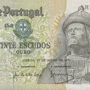 Nota de 20 Escudos 1971 Garcia de Orta, 20$00 27/07/1971 Chapa: 8 - Banco de Portugal (Pouco Circulada)