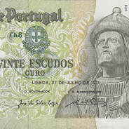 Nota de 20 Escudos 1971 Garcia de Orta, 20$00 27/07/1971 Chapa: 8 - Banco de Portugal (Pouco Circulada)