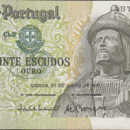 Nota de 20 Escudos 1971 Garcia de Orta, 20$00 27/07/1971 Chapa: 8 - Banco de Portugal (Pouco Circulada)