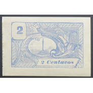 CÉDULA CÂMARA MUNICIPAL DO FUNDÃO - VALE 2 CENTAVOS ( NÃO CIRCULADA )