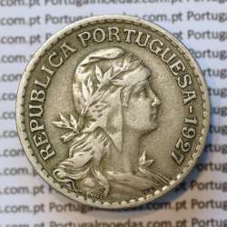 MOEDA DE UM ESCUDO (1$00) ALPACA 1927 MBC+