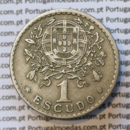 MOEDA DE UM ESCUDO (1$00) ALPACA 1927 MBC+