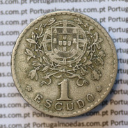 MOEDA DE UM ESCUDO (1$00) ALPACA 1927 MBC+