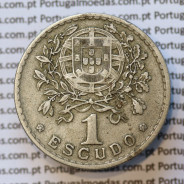 MOEDA DE UM ESCUDO (1$00) ALPACA 1927 MBC+