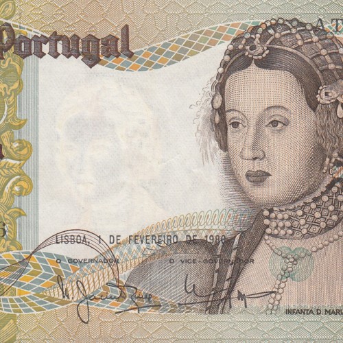 Nota de 50 Escudos 1980 Infanta D.Maria, 50$00 01/02/1980 Chapa: 9 - Banco de Portugal (Pouco Circulada)