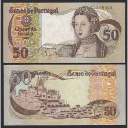 Nota de 50 Escudos 1980 Infanta D.Maria, 50$00 01/02/1980 Chapa: 9 - Banco de Portugal (Pouco Circulada)