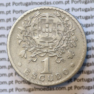MOEDA DE UM ESCUDO (1$00) ALPACA 1927 MBC