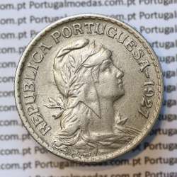 MOEDA DE UM ESCUDO (1$00) ALPACA 1927 MBC