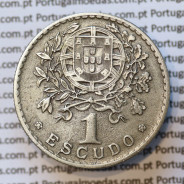 MOEDA DE UM ESCUDO (1$00) ALPACA 1927 MBC