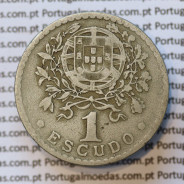 MOEDA DE UM ESCUDO (1$00) ALPACA 1927 MBC