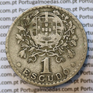 MOEDA DE UM ESCUDO (1$00) ALPACA 1927 MBC