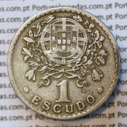 MOEDA DE UM ESCUDO (1$00) ALPACA 1927 MBC