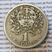MOEDA DE UM ESCUDO (1$00) ALPACA 1927 BC+