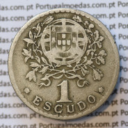 MOEDA DE UM ESCUDO (1$00) ALPACA 1927 BC+