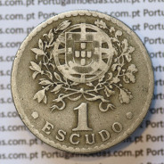MOEDA DE UM ESCUDO (1$00) ALPACA 1927 BC+
