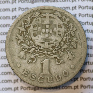 MOEDA DE UM ESCUDO (1$00) ALPACA 1927 BC+
