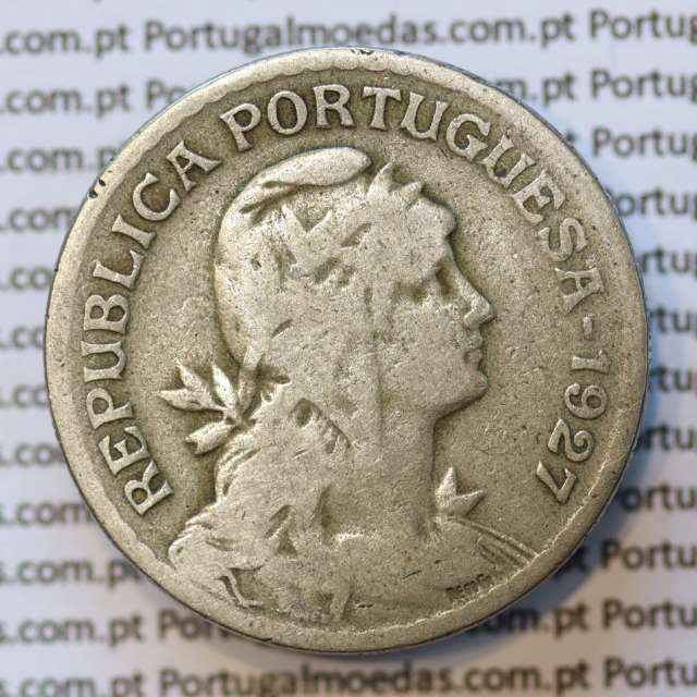 MOEDA DE UM ESCUDO (1$00) ALPACA 1927 BC