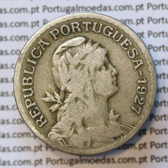 MOEDA DE UM ESCUDO (1$00) ALPACA 1927 BC