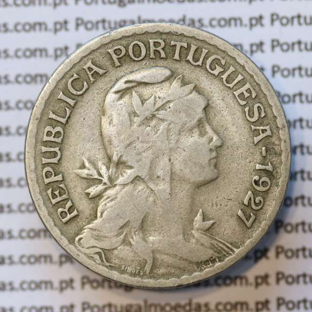 MOEDA DE UM ESCUDO (1$00) ALPACA 1927 BC