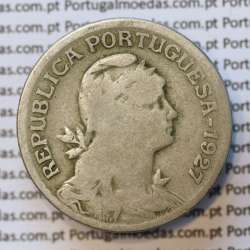 MOEDA DE UM ESCUDO (1$00) ALPACA 1927 BC-