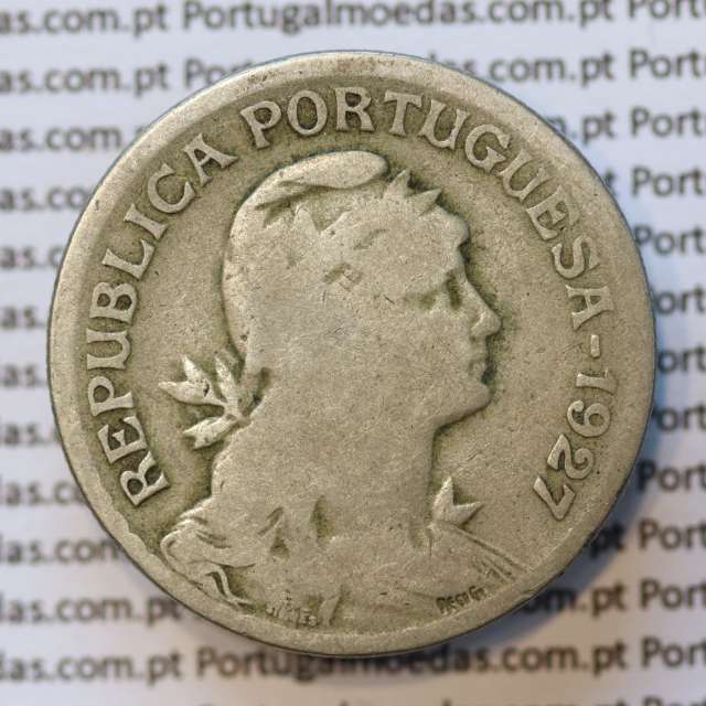 MOEDA DE UM ESCUDO (1$00) ALPACA 1927 BC-
