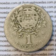 MOEDA DE UM ESCUDO (1$00) ALPACA 1927 BC-